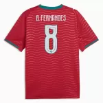 Camisola Portugal Bruno Fernandes 8 Homem Equipamento 1ª Mundial 2026