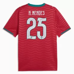 Camisola Portugal Nuno Mendes 25 Homem Equipamento 1ª Mundial 2026