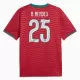 Camisola Portugal Nuno Mendes 25 Homem Equipamento 1ª Mundial 2026 Camisola Portugal Nuno Mendes 25 Homem Equipamento 1ª Mundial 2026