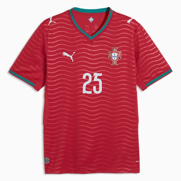 Camisola Portugal Nuno Mendes 25 Homem Equipamento 1ª Mundial 2026