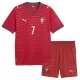 Camisola Portugal Ronaldo 7 Criança Equipamento 1ª Mundial 2026