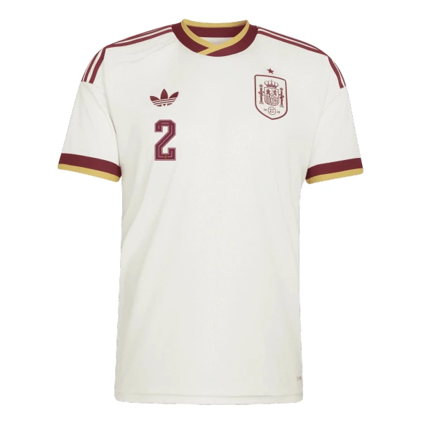 Camisola Espanha Carvajal 2 Homem Equipamento 2ª Mundial 2026