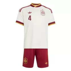 Camisola Espanha Cubarsi 4 Criança Equipamento 2ª Mundial 2026