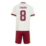 Camisola Espanha Fabian 8 Criança Equipamento 2ª Mundial 2026