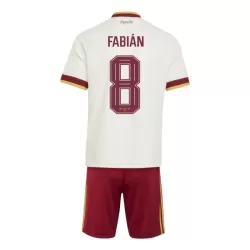 Camisola Espanha Fabian 8 Criança Equipamento 2ª Mundial 2026