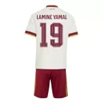 Camisola Espanha Lamine Yamal 19 Criança Equipamento 2ª Mundial 2026