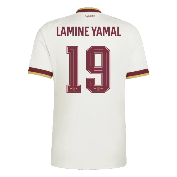 Camisola Espanha Lamine Yamal 19 Homem Equipamento 2ª Mundial 2026