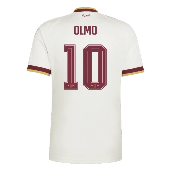 Camisola Espanha Olmo 10 Homem Equipamento 2ª Mundial 2026