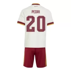 Camisola Espanha Pedri 20 Criança Equipamento 2ª Mundial 2026