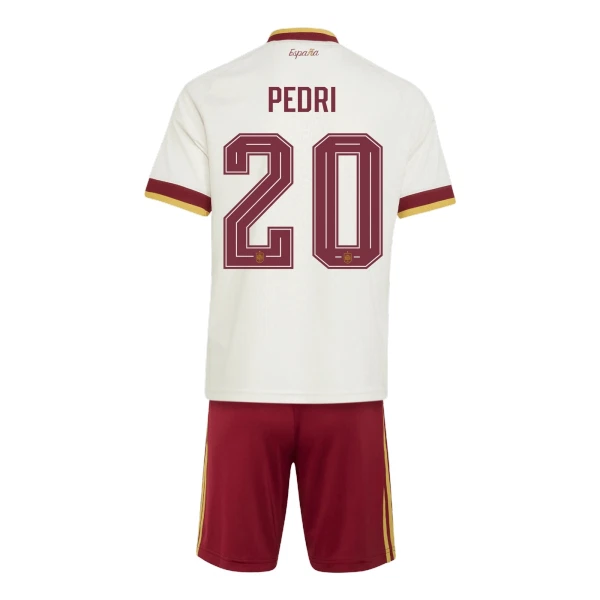 Camisola Espanha Pedri 20 Criança Equipamento 2ª Mundial 2026 Camisola Espanha Pedri 20 Criança Equipamento 2ª Mundial 2026