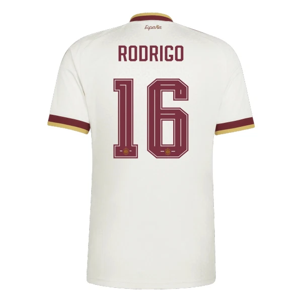Camisola Espanha Rodrigo 16 Homem Equipamento 2ª Mundial 2026