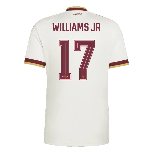 Camisola Espanha Williams JR 17 Homem Equipamento 2ª Mundial 2026 Camisola Espanha Williams JR 17 Homem Equipamento 2ª Mundial 2026