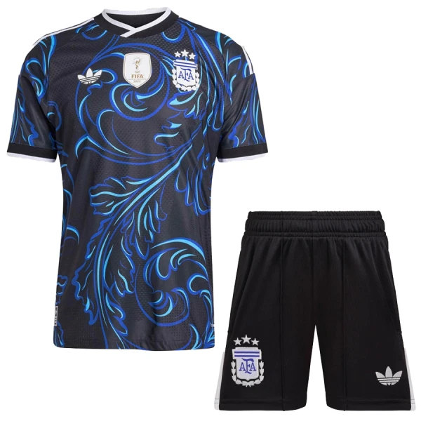 Camisola Argentina Criança Equipamento 2ª Mundial 2026 Camisola Argentina Criança Equipamento 2ª Mundial 2026