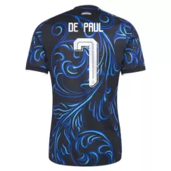 Camisola Argentina De Paul 7 Homem Equipamento 2ª Mundial 2026