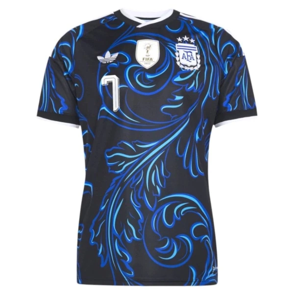 Camisola Argentina De Paul 7 Homem Equipamento 2ª Mundial 2026