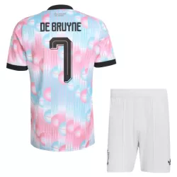 Camisola Bélgica De Bruyne 7 Criança Equipamento 2ª Mundial 2026