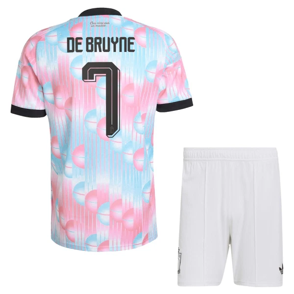 Camisola Bélgica De Bruyne 7 Criança Equipamento 2ª Mundial 2026 Camisola Bélgica De Bruyne 7 Criança Equipamento 2ª Mundial 2026