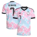 Camisola Bélgica De Bruyne 7 Homem Equipamento 2ª Mundial 2026