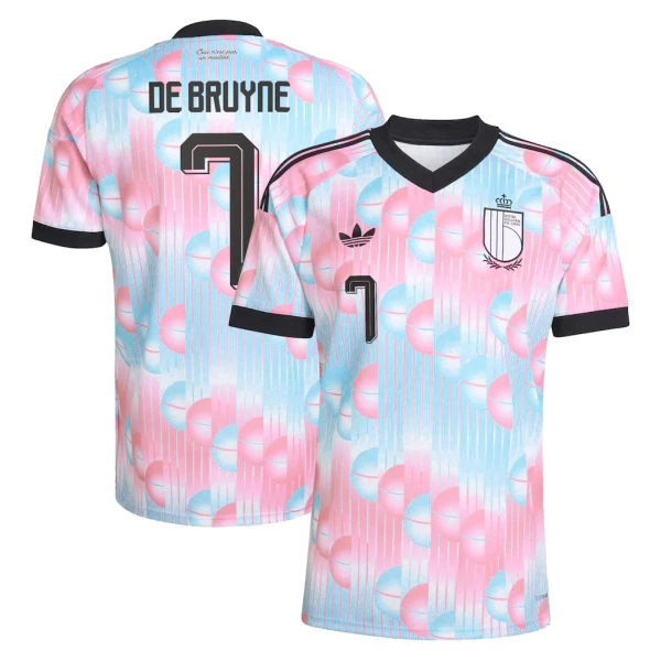 Camisola Bélgica De Bruyne 7 Homem Equipamento 2ª Mundial 2026 Camisola Bélgica De Bruyne 7 Homem Equipamento 2ª Mundial 2026