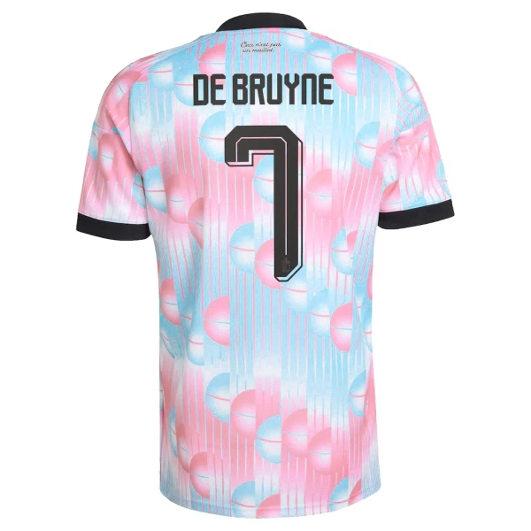Camisola Bélgica De Bruyne 7 Homem Equipamento 2ª Mundial 2026