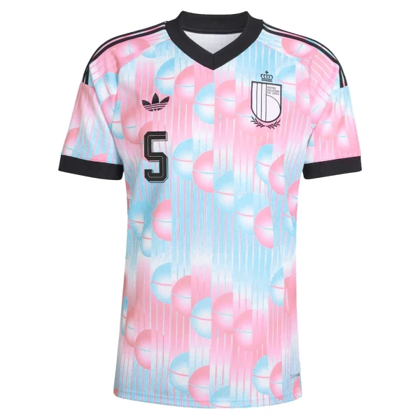 Camisola Bélgica De Cuyper 5 Homem Equipamento 2ª Mundial 2026
