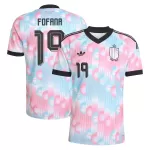 Camisola Bélgica Fofana 19 Homem Equipamento 2ª Mundial 2026