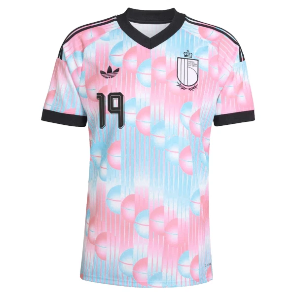 Camisola Bélgica Fofana 19 Homem Equipamento 2ª Mundial 2026