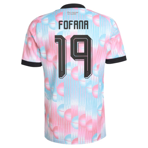 Camisola Bélgica Fofana 19 Homem Equipamento 2ª Mundial 2026