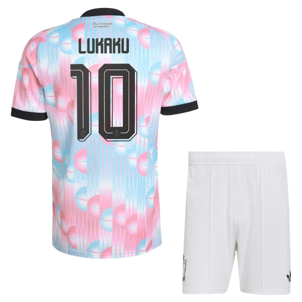 Camisola Bélgica Lukaku 10 Criança Equipamento 2ª Mundial 2026 Camisola Bélgica Lukaku 10 Criança Equipamento 2ª Mundial 2026