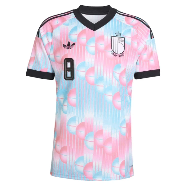 Camisola Bélgica Tielemans 8 Homem Equipamento 2ª Mundial 2026