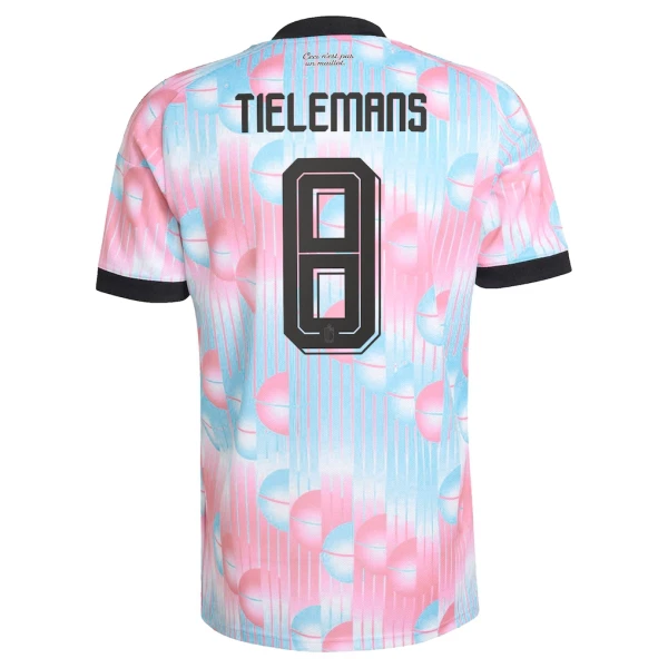 Camisola Bélgica Tielemans 8 Homem Equipamento 2ª Mundial 2026