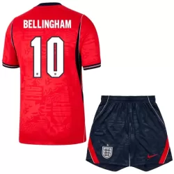 Camisola Inglaterra Bellingham 10 Criança Equipamento 2ª Mundial 2026