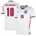 Camisola Inglaterra Bellingham 10 Homem Equipamento 1ª Mundial 2026