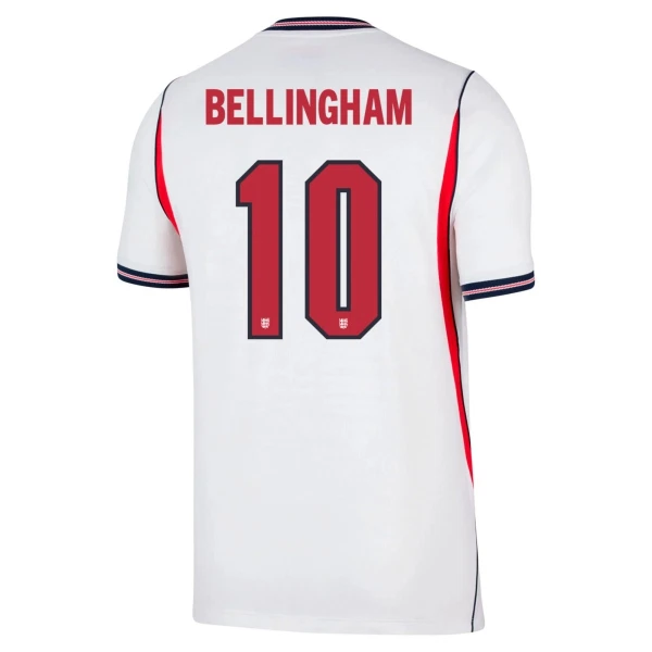 Camisola Inglaterra Bellingham 10 Homem Equipamento 1ª Mundial 2026