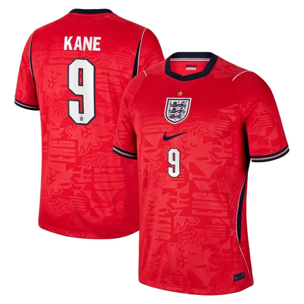 Camisola Inglaterra Kane 9 Homem Equipamento 2ª Mundial 2026 Camisola Inglaterra Kane 9 Homem Equipamento 2ª Mundial 2026