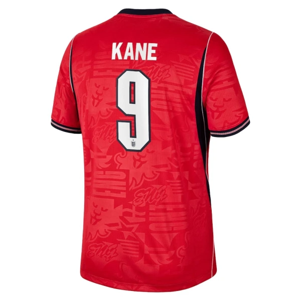 Camisola Inglaterra Kane 9 Homem Equipamento 2ª Mundial 2026
