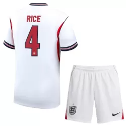 Camisola Inglaterra Rice 4 Criança Equipamento 1ª Mundial 2026