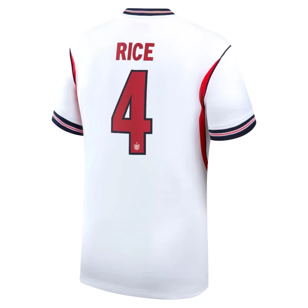 Camisola Inglaterra Rice 4 Criança Equipamento 1ª Mundial 2026