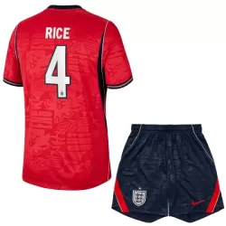 Camisola Inglaterra Rice 4 Criança Equipamento 2ª Mundial 2026