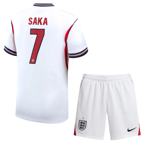 Camisola Inglaterra Saka 7 Criança Equipamento 1ª Mundial 2026