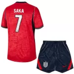 Camisola Inglaterra Saka 7 Criança Equipamento 2ª Mundial 2026