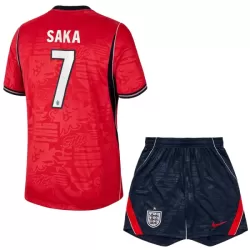 Camisola Inglaterra Saka 7 Criança Equipamento 2ª Mundial 2026
