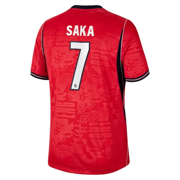 Camisola Inglaterra Saka 7 Homem Equipamento 2ª Mundial 2026