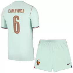 Camisola França Camavinga 6 Criança Equipamento 2ª Mundial 2026