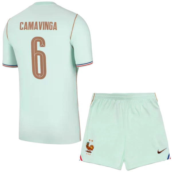 Camisola França Camavinga 6 Criança Equipamento 2ª Mundial 2026 Camisola França Camavinga 6 Criança Equipamento 2ª Mundial 2026