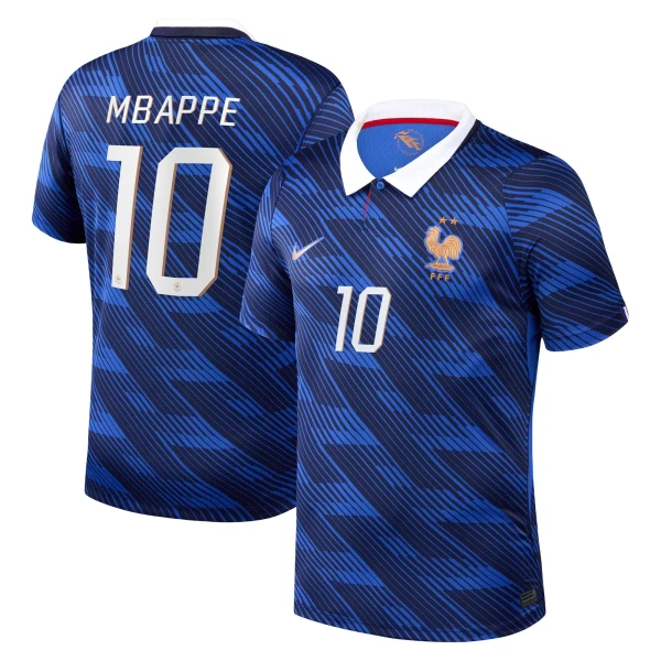 Camisola França Mbappé 10 Homem Equipamento 1ª Mundial 2026 Camisola França Mbappé 10 Homem Equipamento 1ª Mundial 2026