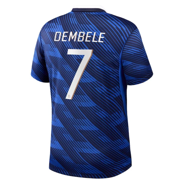 Camisola França O. Dembele 7 Criança Equipamento 1ª Mundial 2026