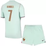Camisola França O. Dembele 7 Criança Equipamento 2ª Mundial 2026