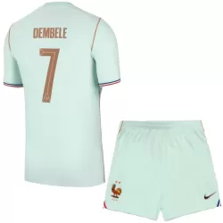 Camisola França O. Dembele 7 Criança Equipamento 2ª Mundial 2026