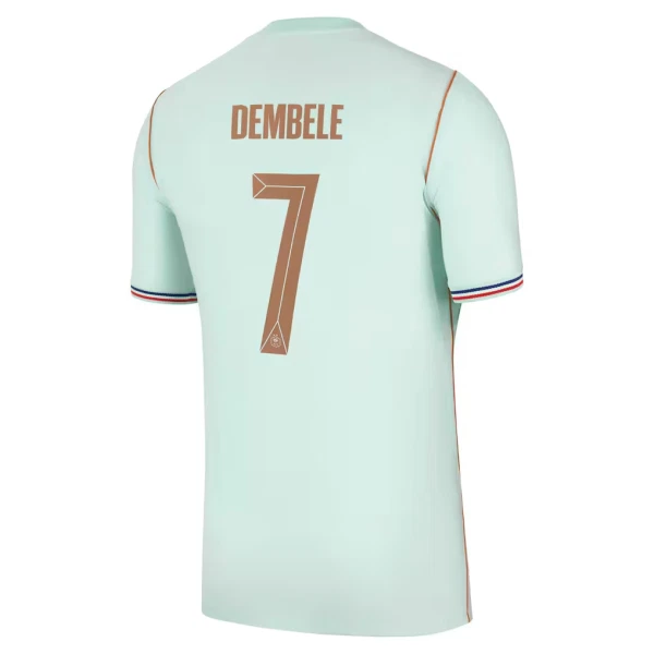 Camisola França O. Dembele 7 Criança Equipamento 2ª Mundial 2026